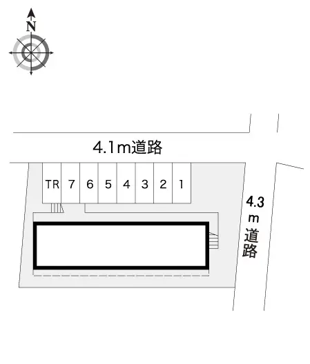 ★手数料０円★廿日市市宮島口西２丁目　月極駐車場（LP）